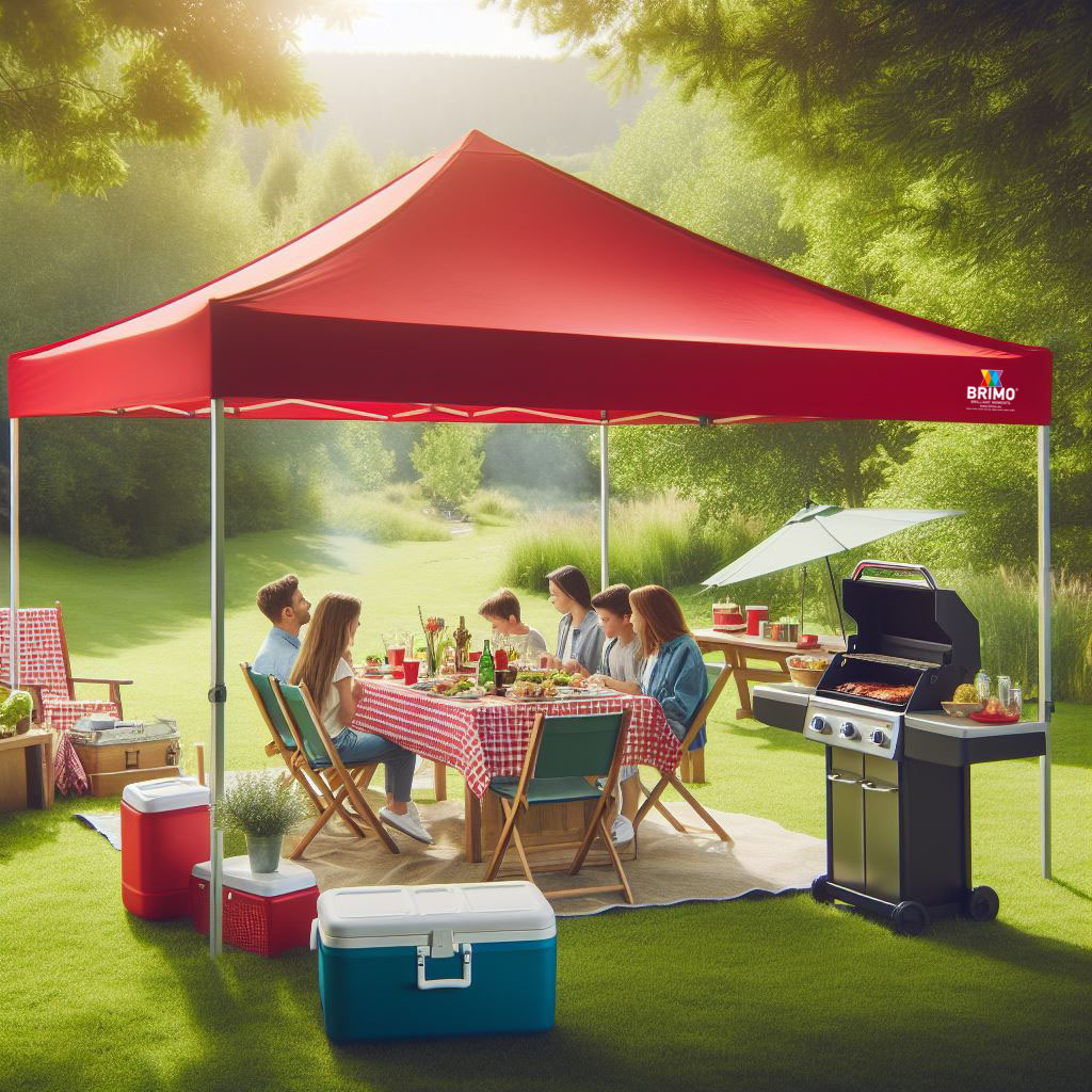 Tente pliante pour salons